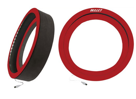 Bullet LED Ring for dartboards red - 1 piece