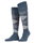 Burlington Kniestrümpfe Preston (Argyle-Muster) blau/grau Herren - 1 Paar
