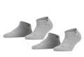 Burlington Tagessocke Sneaker Everyday grau Damen - 2 Paar