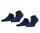 Burlington Tagessocke Sneaker Everyday marineblau Damen - 2 Paar