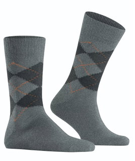 Burlington Daily Sock Preston (soft material quality) light grey Men - 1 Pair