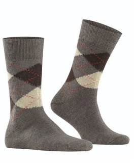 Burlington Daily Sock Preston (soft material quality) light brown Men - 1 pair