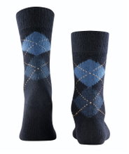 Burlington Tagessocke Preston (weiche Materialqualität) navyblau Herren - 1 Paar