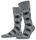 Burlington Tagessocke Danny (Baumwolle, Argyle-Muster) grau/schwarz Herren - 1 Paar