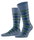Burlington Tagessocke Danny (Baumwolle, Argyle-Muster) jeansblau Herren - 1 Paar