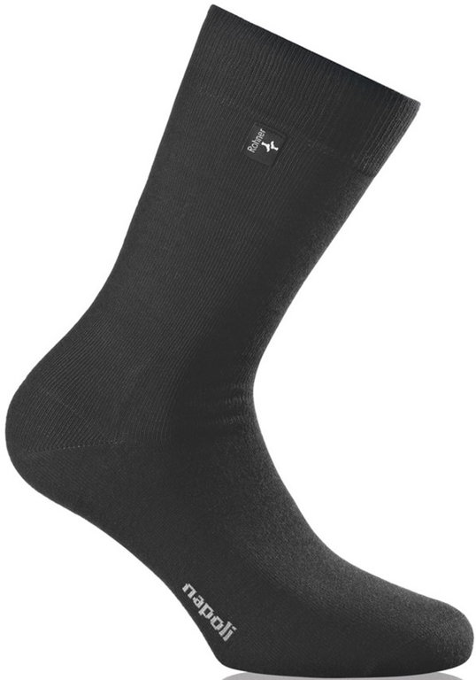 Rohner Businesssocke Crew Napoli schwarz Herren 1er