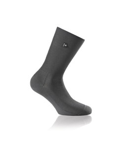 Rohner Business Sock Crew Platinum Anthracite Grey Men - 1 Pair