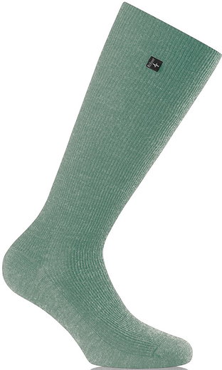 Rohner Businesssocke Knee SupeR Wool Long mint Herren - 1 Paar