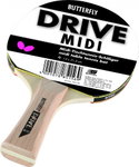 Butterfly Table Tennis Racket Drive MIDI with Sponge and Rubber - 1 Racket