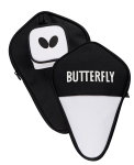 Butterfly Tischtennisschlägerhülle Cell Case I - Schlägerhülle für 1 Schläger und 4 Bälle - schwarz/weiss