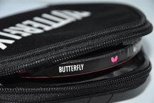 Butterfly Table Tennis Racket Case Cell Case I - Racket cover for 1 racket and 4 balls - black/white
