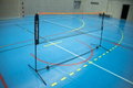 Carrington Tragbares Badmintonnetz 3 Meter - schwarz/orange