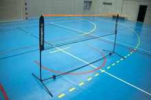 Carrington Tragbares Badmintonnetz 3 Meter - schwarz/orange