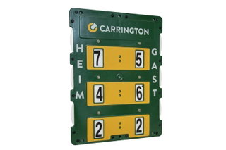 Carrington Tennis Scoreboard - German - 60x46cm
