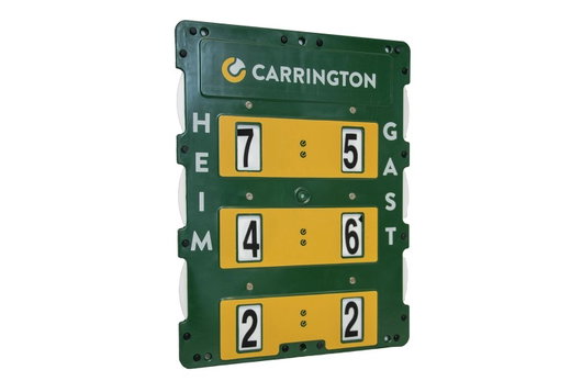 Carrington Tennis-Punktetafel - Deutsch - 60x46cm
