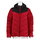 Champion Steppjacke - leichte wattierte Kapuzenjacke in Kontrastoptik - dunkelrot Damen