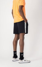 Champion Freizeithose Bermuda (Baumwolle) kurz Jacquardpaspel schwarz Herren