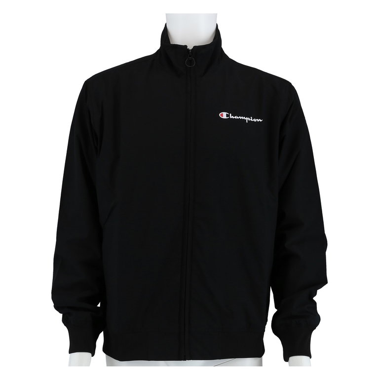 Champion Übergangsjacke (Schriftzug) schwarz Herren