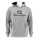Champion Kapuzenpullover (Hoodie) Graphic Shop Logo grau Kinder