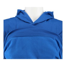 Champion Kapuzenpullover Hoodie Big Logo Print (gefüttert) royalblau Kinder