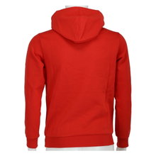Champion Kapuzenpullover Hoodie Big Logo Print (gefüttert) rot/weiss Kinder