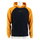 Champion Hoodie American Classic Small Logo (gefüttert) navyblau/gelb Jungen