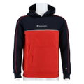 Champion Kapuzenpullover (Hoodie) - leichtes Fleece - navyblau/rot Kinder