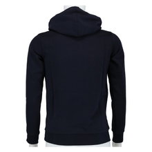 Champion Kapuzenpullover (Fleece Baumwoll-Hoodie) mit New York-Logo navyblau Jungen