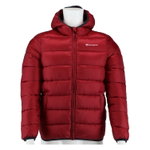 Champion Steppjacke (wattiert mit Kapuze) dunkelrot Kinder
