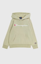 Champion Hoodie (Cotton Hoodie) Big Logo 2024 beige Boys