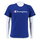 Champion Freizeit-Tshirt (Baumwolle) Crew mit Logo-Schriftzug royalblau Kinder