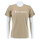 Champion Freizeit-Tshirt (Baumwolle) Crew mit Logo-Schriftzug beige Kinder