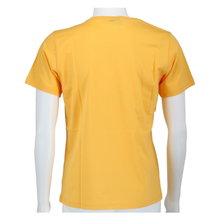 Champion Freizeit-Tshirt (Baumwolle) Crew mit Logo-Schriftzug gelb Kinder