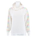 Champion Kapuzenpullover Arm Print weiss Mädchen