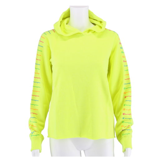 Champion Kapuzenpullover Arm Print gelb Mädchen