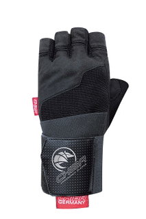 Rękawice fitness Chiba Iron III czarne - 1 para