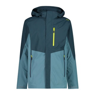 CMP Regenjacke mit abnehmbarer Kapuze petrolblau Herren
