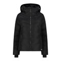 CMP Multifunktions-Winterjacke Fix Hood (wattiert) mit Schneegamasche schwarz Damen