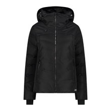 CMP Multifunktions-Winterjacke Fix Hood (wattiert) mit Schneegamasche schwarz Damen
