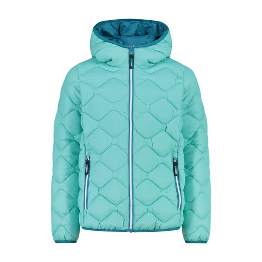 CMP Steppjacke mit Wattierung (wasserabweisend, warm) aquablau Kinder