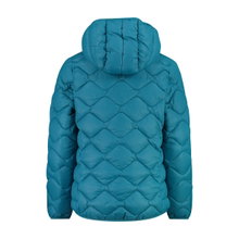 CMP quilted jacket with padding (water-repellent, warm) lake blue children