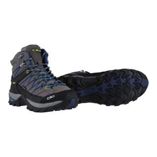 CMP Wanderschuhe Rigel Mid Trekking WP (wasserdicht) hellgrau Herren