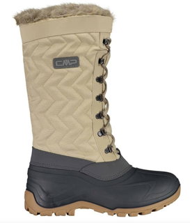 CMP Winterstiefel Nietos Urban Style (Kunstpelzfutter, wasserdichter Überschuh) sandbraun Damen