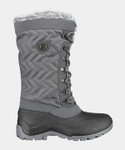 CMP Winter Boots Nietos Urban Style (Artificial Fur Lining, Waterproof Overshoe) Graphite Grey Women