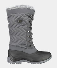 CMP Winterstiefel Nietos Urban Style (Kunstpelzfutter, wasserdichter Überschuh) graphitgrau Damen