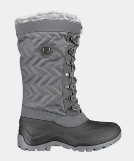 CMP Zimowe buty Nietos Urban Style (futro z sztucznego futra, wodoodporny ochraniacz) grafitowy szary Damskie