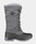 CMP Winterstiefel Nietos Urban Style (Kunstpelzfutter, wasserdichter Überschuh) graphitgrau Damen