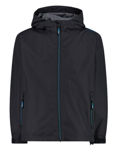 CMP Regenjacke aus Ripstop mit Kapuze (wasserdicht) anthrazitgrau Kinder