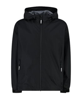 CMP Regenjacke aus Ripstop mit Kapuze (wasserdicht) schwarz Kinder