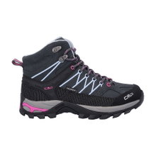 CMP Wanderschuhe Rigel Mid WP (Trekking, wasserdicht) dunkelgrau/pink Damen
